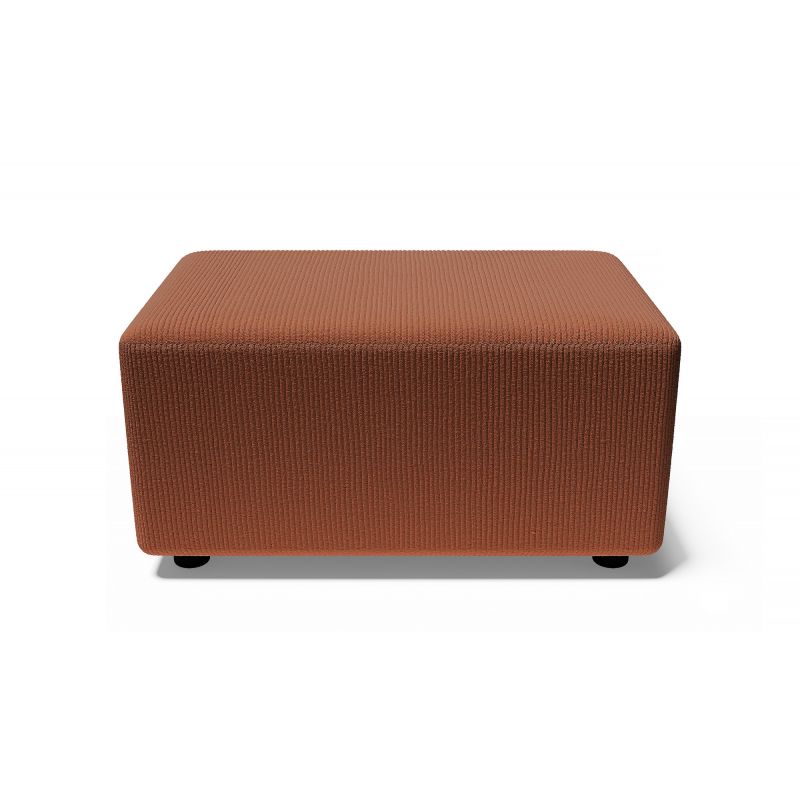 Pouf Alma Velours C Tel Terracotta Place