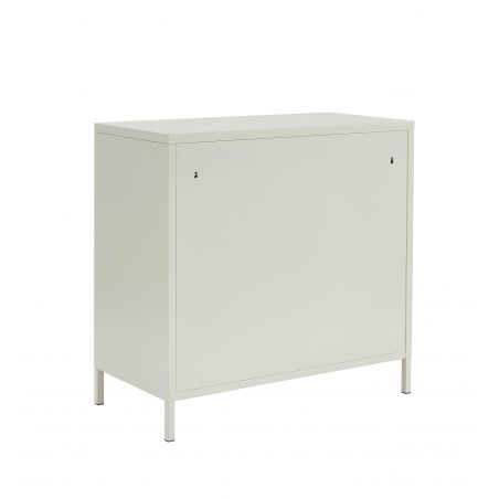 Commode PANTONE métal beige sable 4 tiroirs