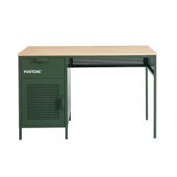 Bureau PANTONEmétal vert olive120cm