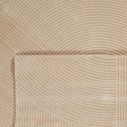 Tapis Olga beige motif géométrique 80x300 cm