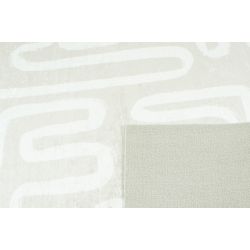 Tapis ALVA beige motif géométrique 180x290 cm