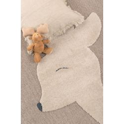 Tapis MALO beige motif faon 160x230 cm