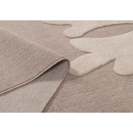 Tapis MALO beige motif cerf 80x150 cm