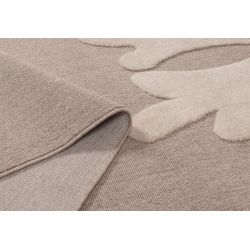 Tapis MALO beige motif cerf 160x230 cm