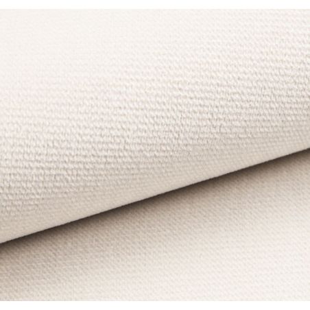 Canapé droit MIRA convertible velours beige 3 places