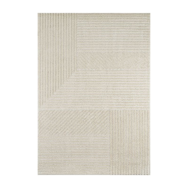 Tapis ELLA crème motif linéaire 160x230 cm