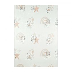 Tapis NOE crème motif étoiles 120x160 cm