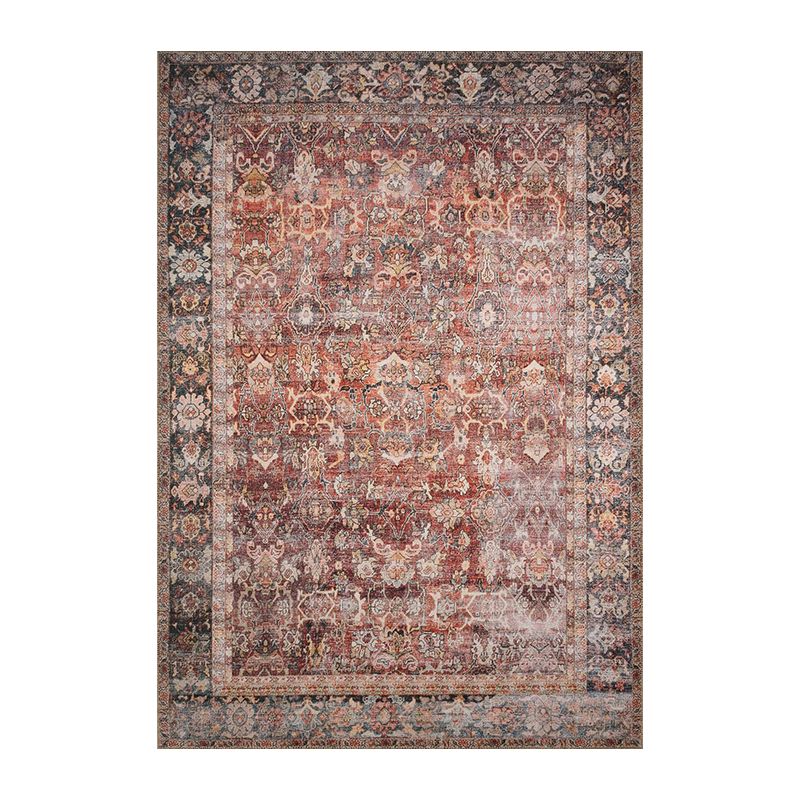 Tapis ERA rouge motifs orientaux 67x100 cm