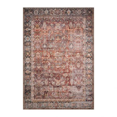 Tapis ERA rouge motifs orientaux 80x300 cm