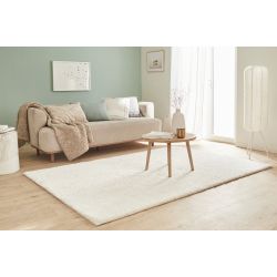 Tapis shaggy LUCE blanc 120x160cm