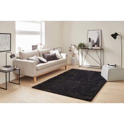 Tapis shaggy LUCE noir 200x290cm