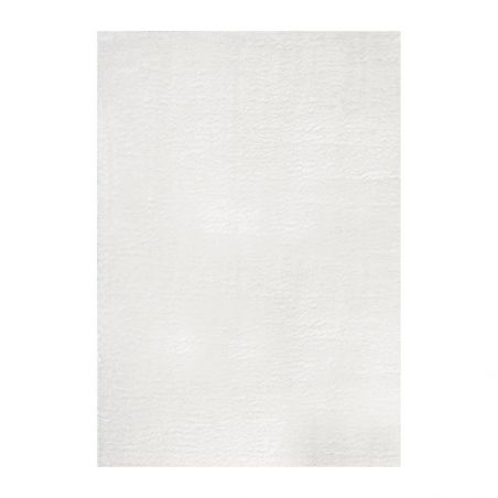 Tapis shaggy LUCE blanc 120x160cm