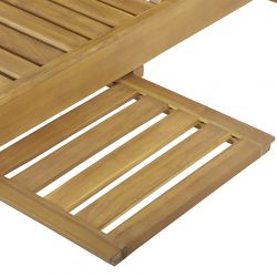 Bain de soleil MOLA en bois d'acacia FSC