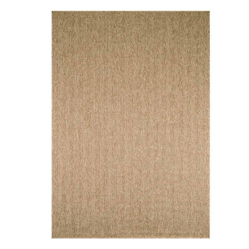 Tapis d'extérieur TABARCA marron aspect jute 160x230 cm