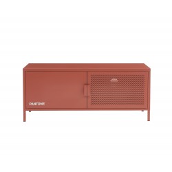 Meuble TV PANTONE terracotta