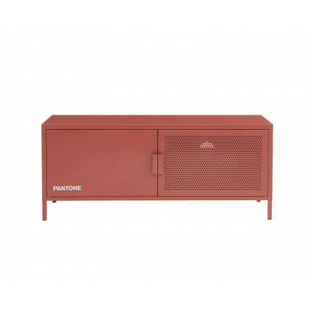 Meuble TV PANTONE terracotta