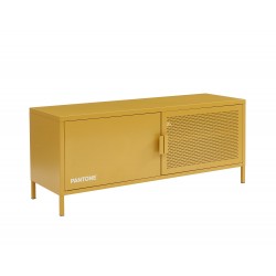 Meuble TV PANTONE jaune moutarde