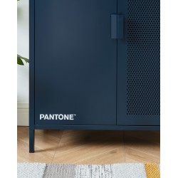 Buffet PANTONE métal bleu h100cm