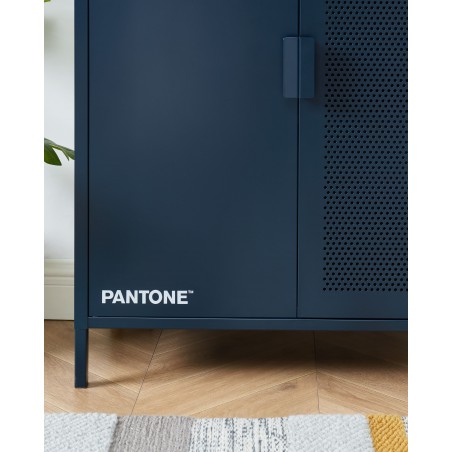 Buffet PANTONE métal bleu h100cm