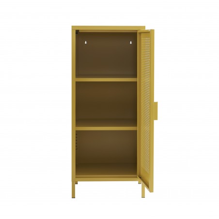 Caisson de bureau PANTONE métal jaune moutarde h105cm