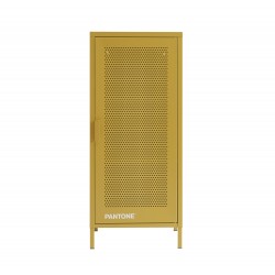 Caisson de bureau PANTONE métal jaune moutarde h105cm