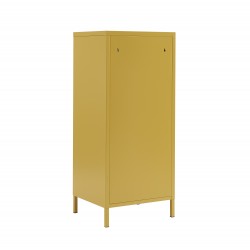 Caisson de bureau PANTONE métal jaune moutarde h105cm