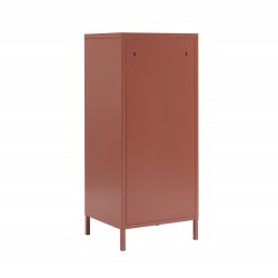 Meuble de rangement PANTONE métal terracotta 3 tiroirs h105cm