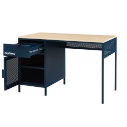 Bureau PANTONE métal bleu nuit 120cm