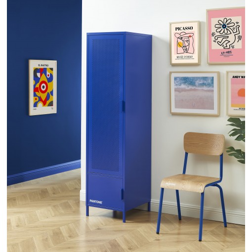 Vestiaire PANTONE bleu électrique h180cm