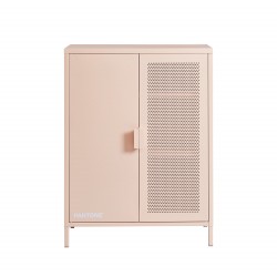 Buffet PANTONE métal rose blush h100cm