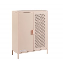 Buffet PANTONE métal rose blush h100cm