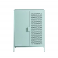 Buffet PANTONE métal vert menthe h100cm