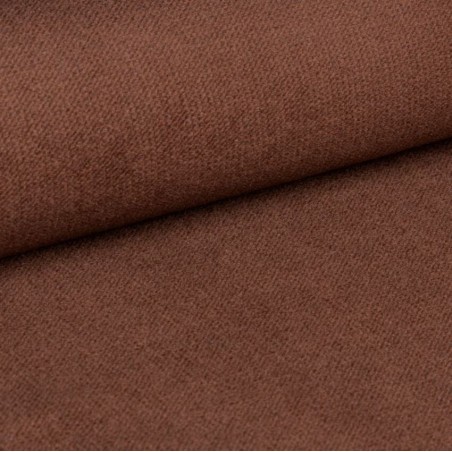 Canapé droit MAX convertible velours terracotta 3 places