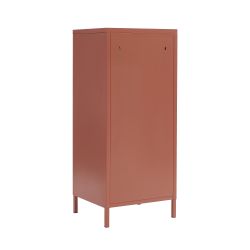 Caisson de bureau PANTONE métal terracotta h105cm