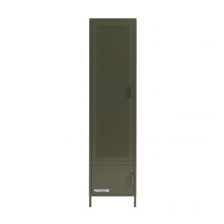 Vestiaire PANTONE métal vert olive h180cm