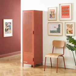 Vestiaire PANTONE métal terracotta h180cm