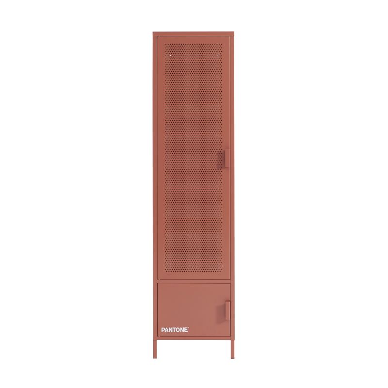 Vestiaire PANTONE métal terracotta h180cm