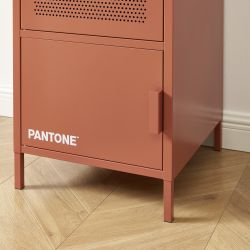 Vestiaire PANTONE métal terracotta h180cm