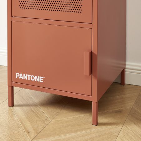 Vestiaire PANTONE métal terracotta h180cm