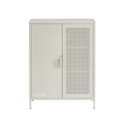 Buffet PANTONE métal beige sable h100cm