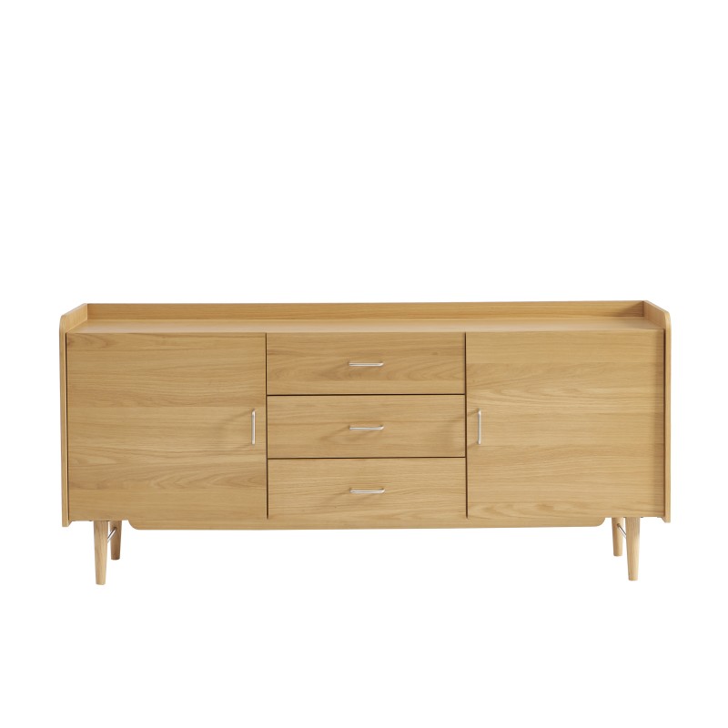 Buffet TWIGGY placage chêne 180cm