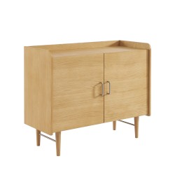 Buffet TWIGGY placage chêne 110cm