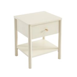 Table de chevet CLEO beige 40cm