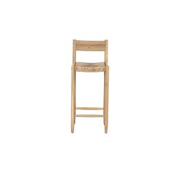 Lot de 2 tabourets de bar NAHA hauteur d'assise 75 cm