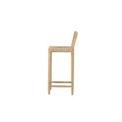 Lot de 2 tabourets de bar NAHA hauteur d'assise 75 cm